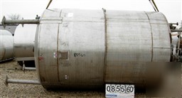 Used: brighton corp pressure tank, 4000 gallon, 316L st