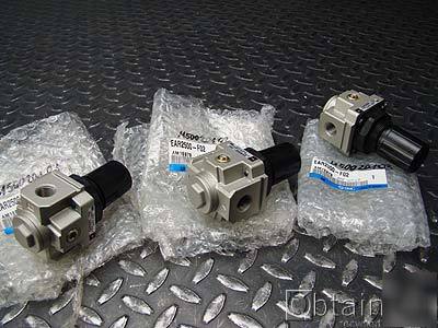 3 each - smc air regulator EAR2500 - F02