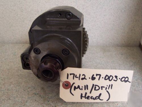 Hitachi seiki HT20SII live power mill/drill tool holder