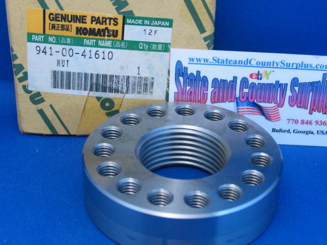 Komatsu part # 941-00-41610 nut 1-1/2