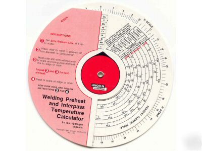 Lincoln welding preheat calculator welder