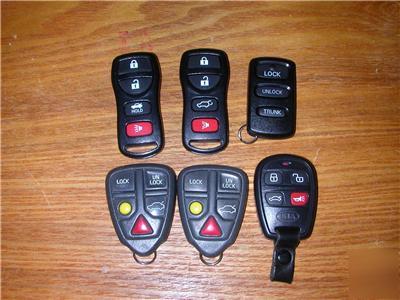 Locksmith lot import remotes (remote/fob/fobs/keyless)