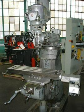 Bridgeport variable speed vertical mill, 9