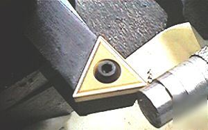 Double ended insert turning toolholder for lathe 1/2 