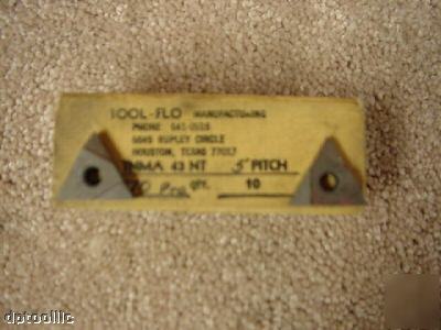 5PCTNMA 43 ntacme 5PGRADE 370 threading insert tool flo