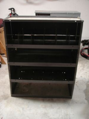 Metal storage cabinets for cargo vans