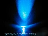 200X 5MM super bright blue led lamp 7,000MCD free/sh