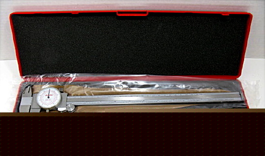 New dual reading dial caliper inch / metric 12