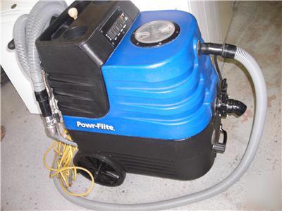 Powr-flite commercial 13 gal. carpet extractor cleaner