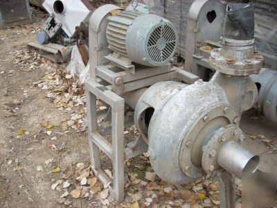 Pump, water, open impeller, 5 x 5 ports, 
