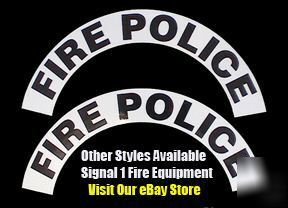 Helmet crescent fire police - fire fighter emt rescue