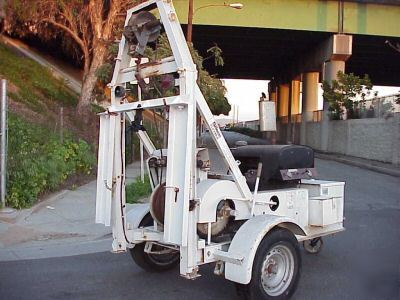 Sreco flexible sewer rodder cleaner bucket machine 