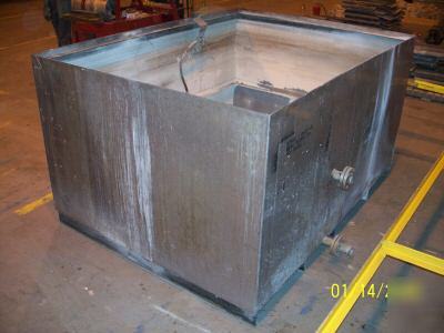 Stainless steel tank 8'X6'X4' deep 8FT by 6 ft by 4 ft