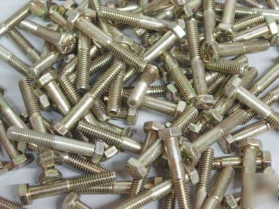 5/16 x 2 grade 8 bolts, coarse thread, qty (50)