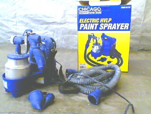 Electric hvlp pistol grip paint sprayer spray gun tadd