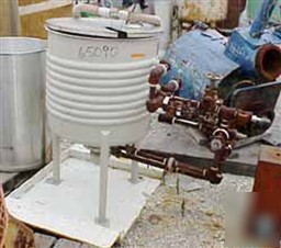 Used: lee industries kettle, 55 gallon, ptfe lined. 26