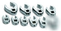 10 piece 3/8IN. drive sae flare nut crowfoot set