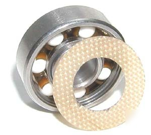 16 roller hockey abec-7 ceramic bearing teflon bearings