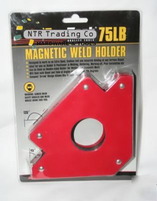75 lb - 75LB magnetic arrow sheet metal welding clamp