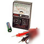 Analog multimeter pocket handheld multitester electric