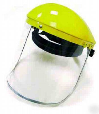 Faceshield with clear safety visor