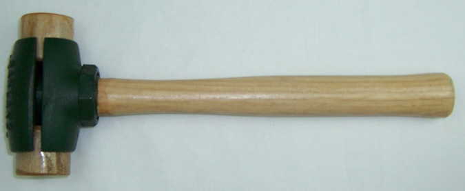 Garland 31001 #1 split head hammer rawhide face mallet