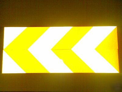 3M reflective chevrons for high / wide vehicle hi vis