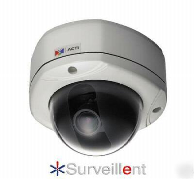 Acti cam-7301N CAM7301N ip fixed dome poe camera