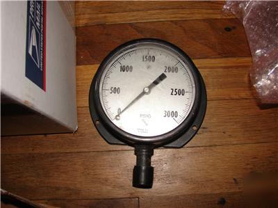 Ashcroft dresser psig 3000 gauge steel tube & socket