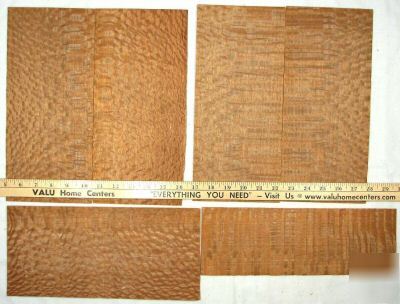 Hobbit lot #S109 lacewood veneer, 3+ sqft