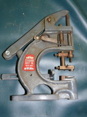 Leather tool decorative standard rivet loop stapler 
