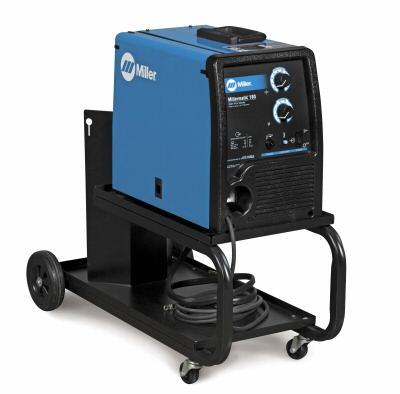 Miller millermatic 180 as mig welder w/cart, 907312011