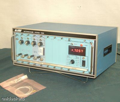 Mti accumeasure capacitance measuring meter system 1000