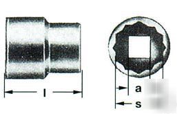 New ampco W261S 12-point socket non-sparking non-magntc