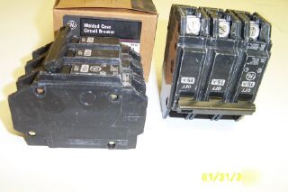 New ge thqc circuit breaker 3P 15A THQC32015WL 