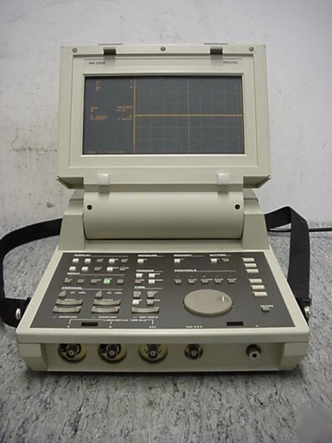 Philips PM3308 100MHZ 2 ch portable digitising scope