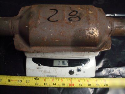 Scrap catalytic converter for recycle only, used #28
