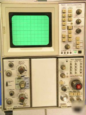 Storage oscilloscope tektronix 7623 7A18N 7B53AN