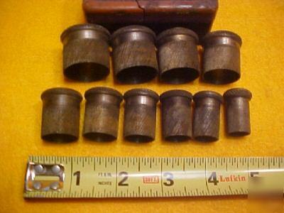 Unusual machinist tools bear brand circular file set