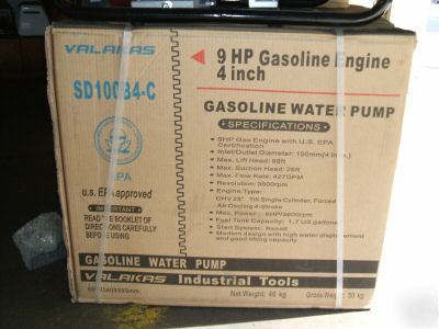 Valakas 9HP water pump