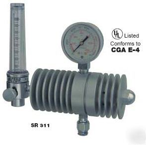 Victor 0781-0353 sr 311 high flow CO2 flowmeter/gauge