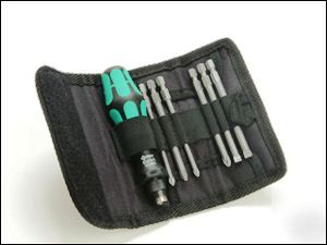 Wera kraftformÂ® kompakt 40 screwdriver 7 piece bit set 