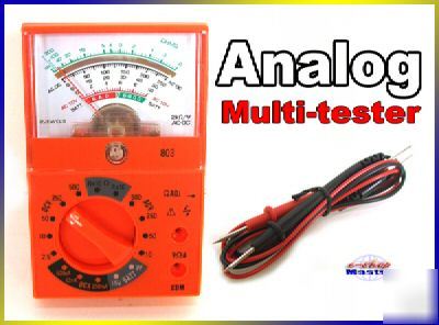 Analog electrical circuit multi-tester multi-meter 803