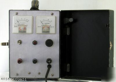 D.c. volts amperes power supply
