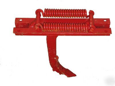 Field cultivator shank spring loaded heat treated shank