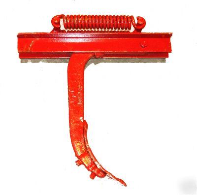 Field cultivator shank spring loaded heat treated shank