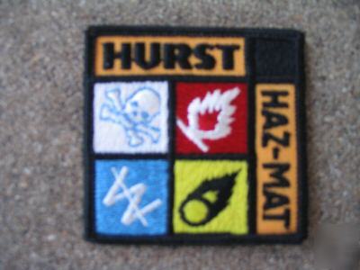 Hurst jaws of life rare hazmat patch