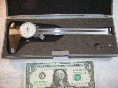 Mitutoyo 0.05 mm, dial caliper no 505-633, tool