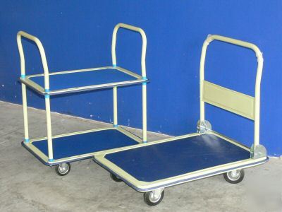 New 330LB hand truck cart heavy duty platform 2 floors