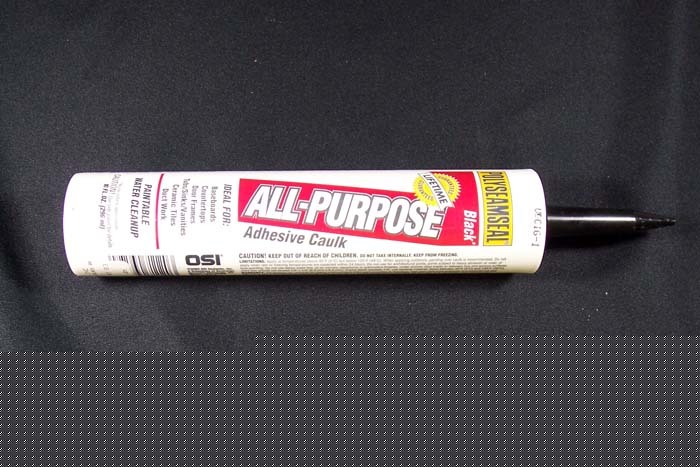 Polyseamseal all-purpose black adhesive caulk